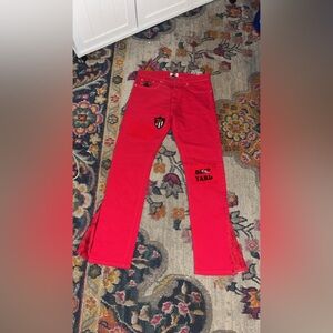 1 Of 1 Drip Yard Mortosport Flared Jeans  30/34